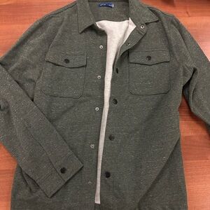Apt. 9 Dark Green Shirt Jacket